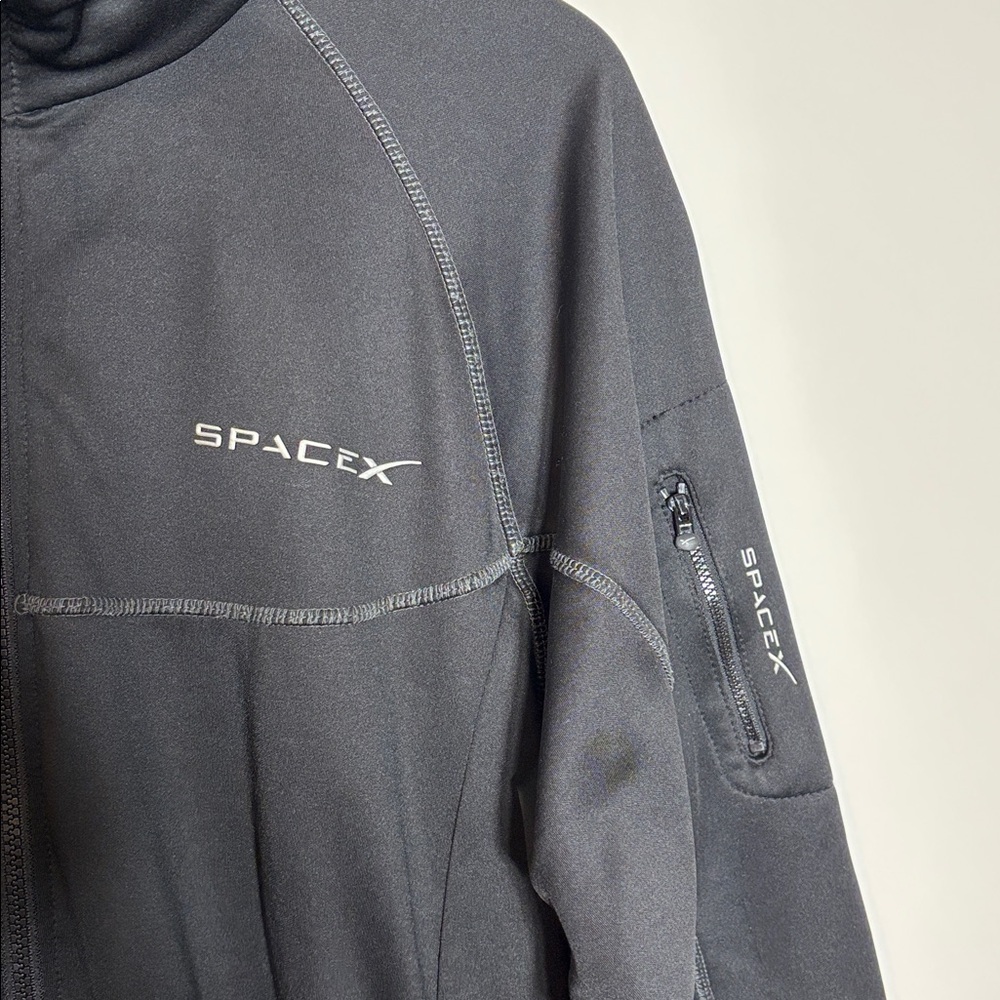 Spacex Full Zip Softshell Jacket Large - image 2